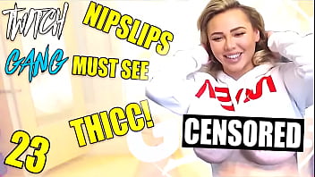 Twitch Streamer Flashing Her Boobs On Stream & Accidental Nip Slip/Boob Flash - Set 23