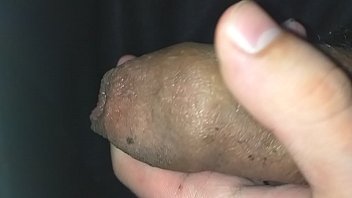Slow motion close up penis with foreskin