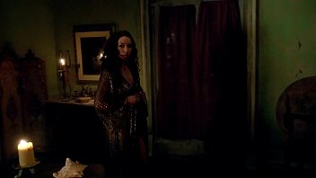 Jessica Parker Kennedy - Strips off her robe in front of man - (uploaded by celebeclipse.com)