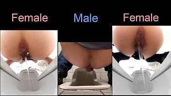 Comparison between female pissing and male pissing - 9