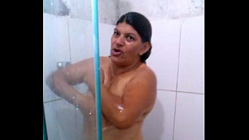 minha amante tomando banho