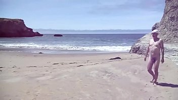 Stroll along the Ocean at a California nude beach
